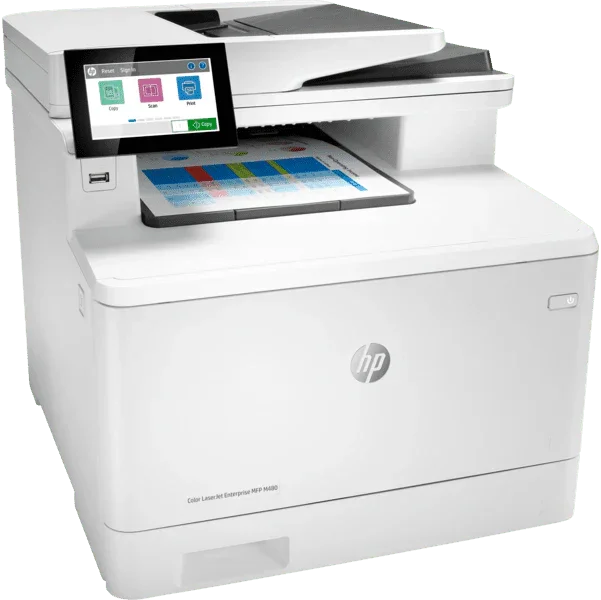 HP Color LaserJet MFP M480f wireles,scan fax,Duplex printer - eBuy UAE